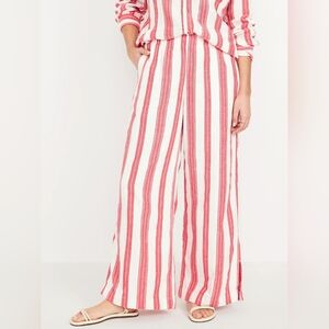 Old Navy Crinkle Gauze Wide Leg Pants